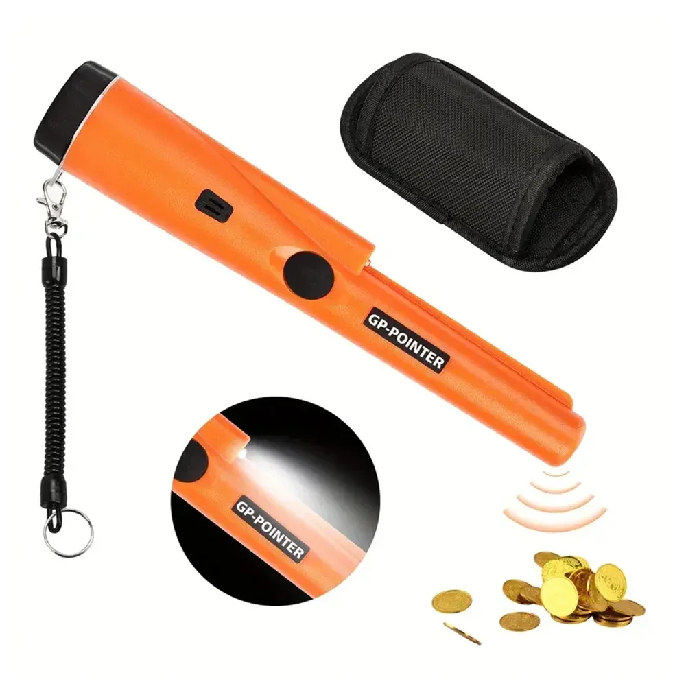 Handheld Metal Detector Pointer Gold Detector Professional waterproof head pinpointer for Coin Gold Digger Garden Detecting