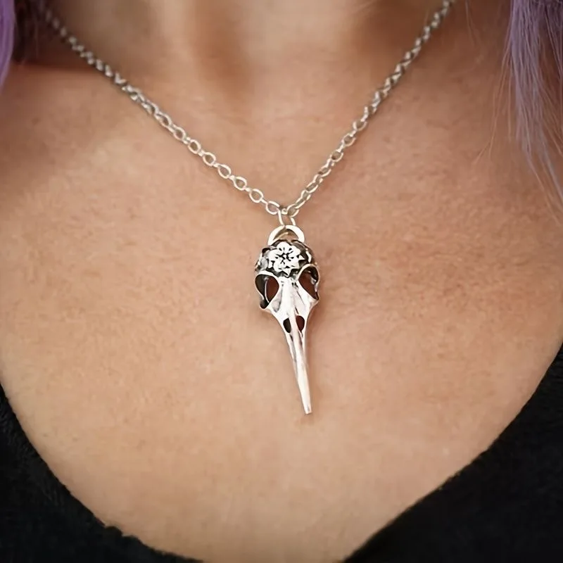 Pendentif tête d'oiseau Seton, modules punk personnalisés, rétro
