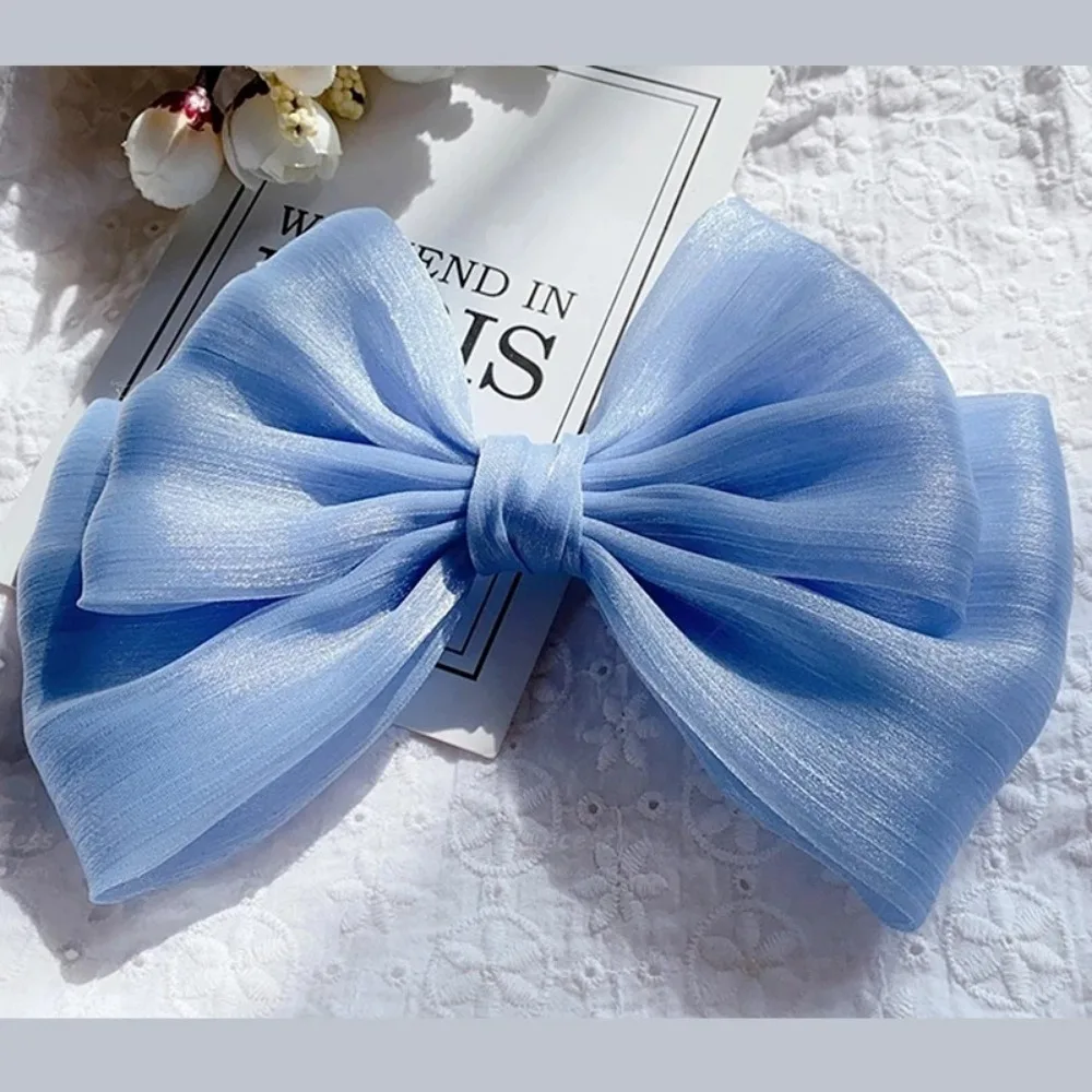 New 5M Pleated Chiffon Ribbon 6cm Wide DIY Bow Ribbon Gift Wrapping Ribbon Hairwear Bouquet