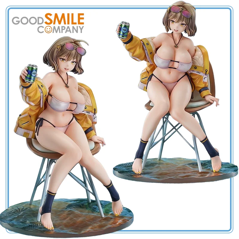 

【100% подлинный】GOOD SMILE ARTS, оригинальная новая богиня победы: Nikke Anis 1/7, сверкающая летняя модель 19,6 см, игрушки, гаражный комплект