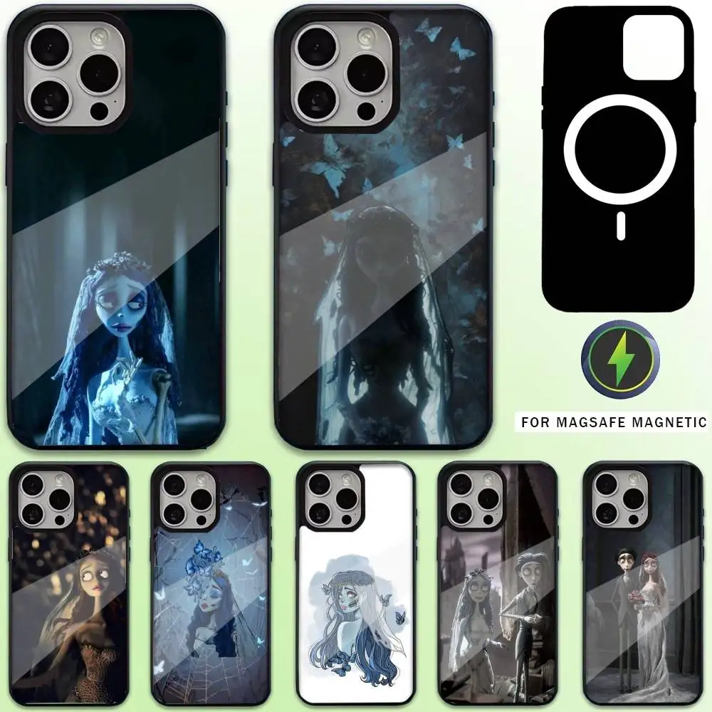 

Film C-Corpse B-Brides Phone Case For iPhone17,16,15,14,13,12,11 Plus,Pro Max Magnetic For Magsafe Wireless Charging