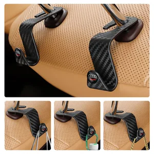 Autositz hinten Haken, tragbare Suspensionsspeicherunterstützung, Audi Sline A1, A3, A4, A5, A6, A7, A8, B8, B9, B6, C6, Q2, Q5, Q5, Q7, TT, RS3, RSQ7, 2 Pces 6 Hauptverkauf Leuchtturm Audi A3 Sportback - №4