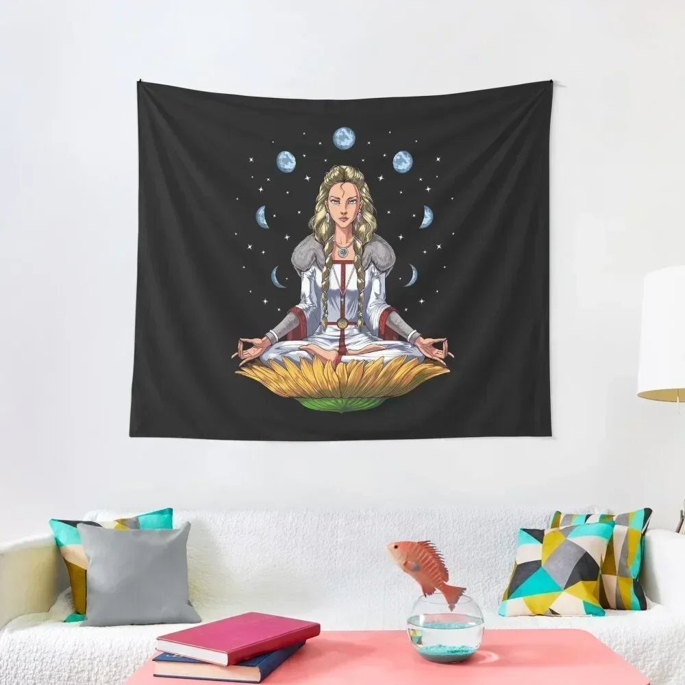 

Norse Goddess Freyja Tapestry Room Decorator Room Decore Aesthetic Custom Korean Room Decor Tapestry