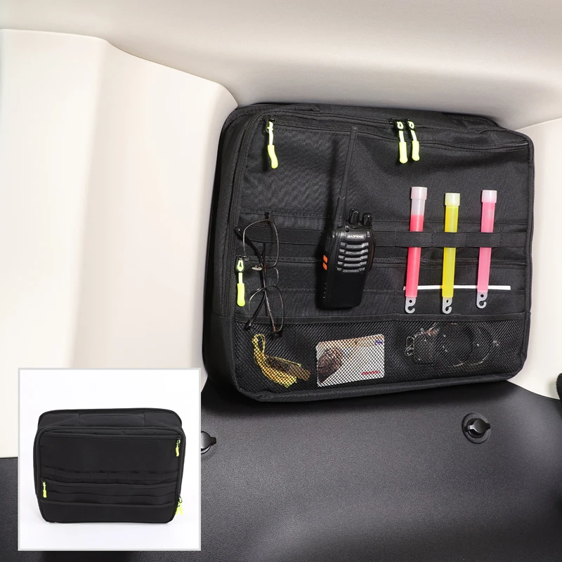 

For Haval Raptors 2023-2024 Automotive interior trunk storage accessories Oxford cloth Automotive trunk side window bag