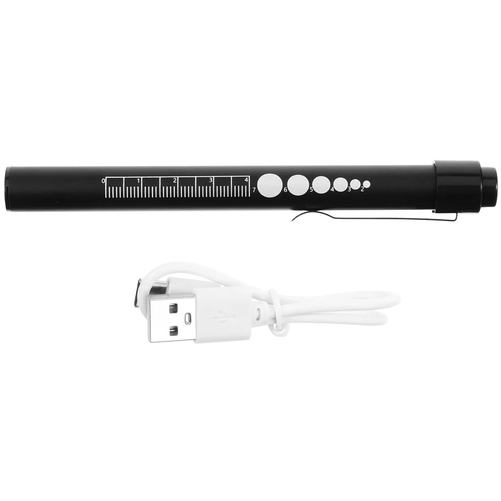 Imagem -05 - Led Pen Light com Régua e Pupil Gauge Enfermeira Médico Lanterna de Enfermagem Verifique para Estudante Médico Estudante Verifique