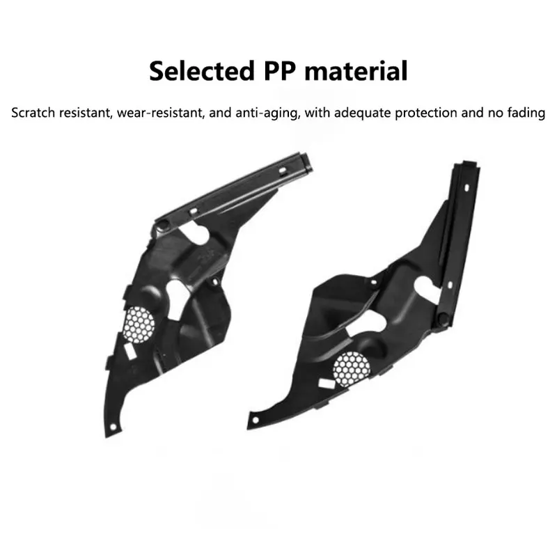 2PCS Car Front Engine Compartment Protective Cover For BMW 3 Series G20 G28 2020 2021 2022 2023 Dustproof Headlight Modification