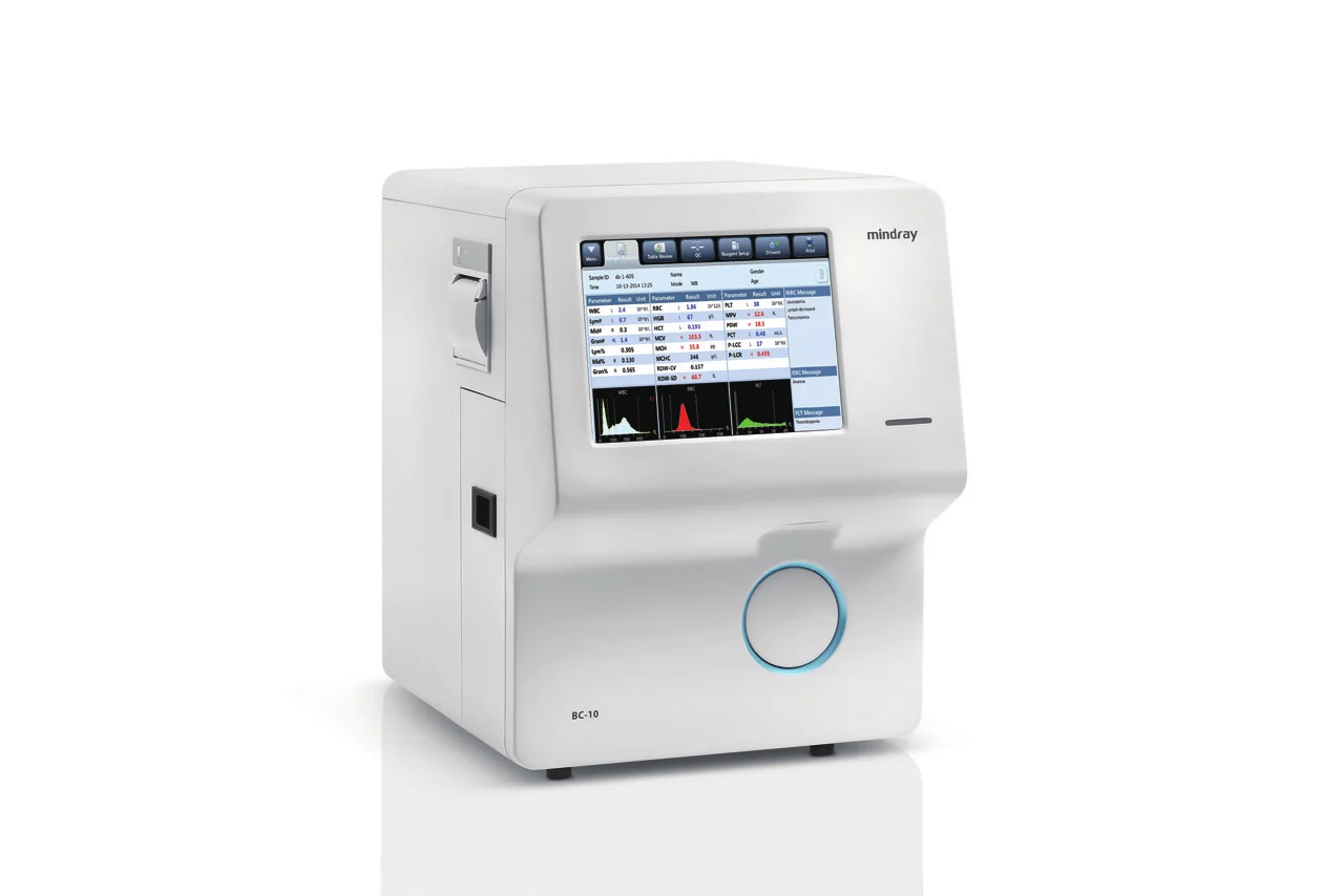 Analyseur BC-10 de Mindray pour l'usage humain