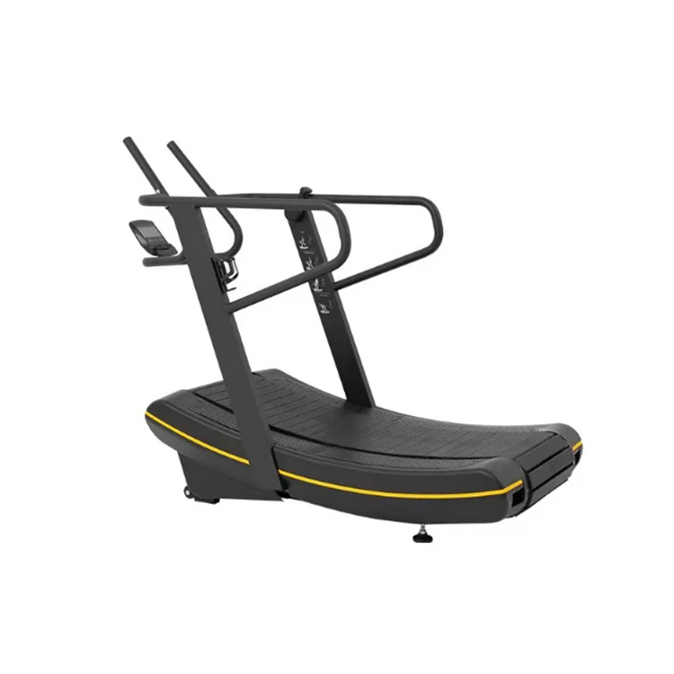 

Factory Commercial Wholesale Gym Equipment Curved Unpowered Treadmill with LED Screen Mechanical Drive Fitness Equipment