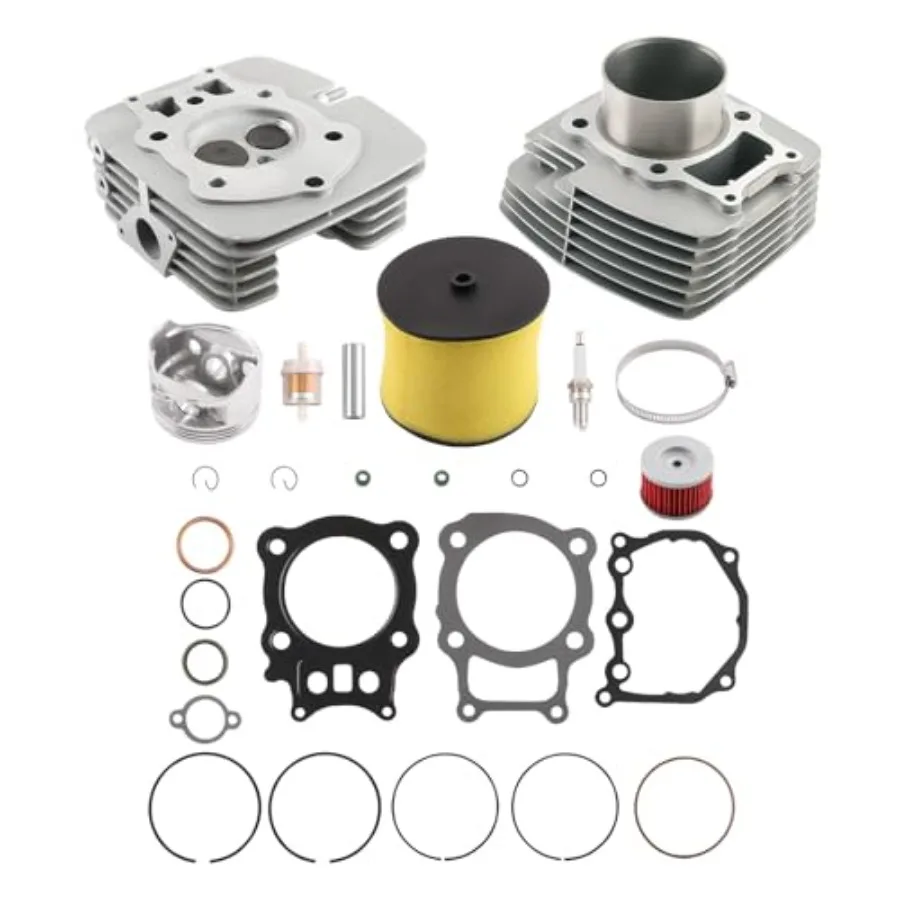 

Cylinder Head Piston Kit for Honda Rancher TRX350 20002006 Top End Kit Big Bore Replacement for 12100HN5670 13101HN5670 13010HN