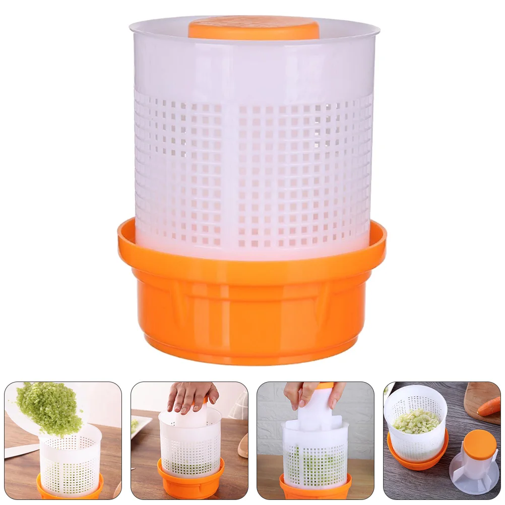 

1pc Vegetable Dryer Manual Food Dehydrator For Salad Spinner Filling Squeezing Tool Water Remover Kitchen Restaurant Helper Pp