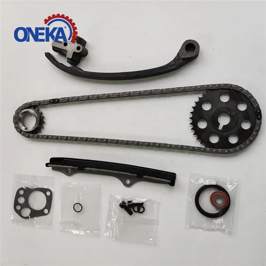 Kit de Cadena de Distribución KA24E 13028-40F01 13021-53J00 13024-40F00 13070-40F06 para 240SX Axxess D21 Pickup 2.4L 89-97