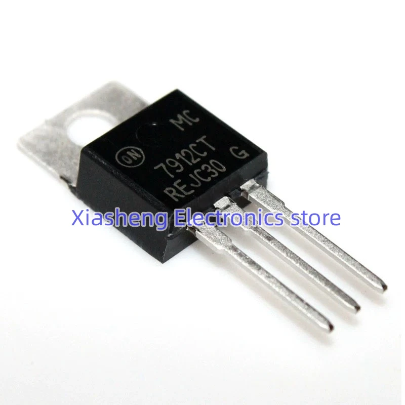 

New Original 10Pcs MC7912CT 7912CT TO-220 Three Terminal Voltage Regulator Chip Transistor In Stock