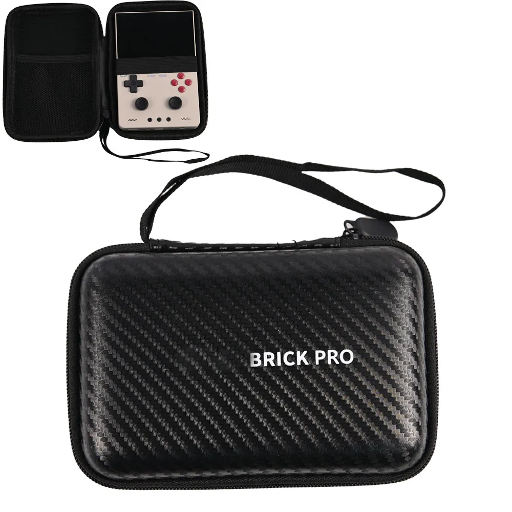 Shockproof Carry Bag Storage Case For TRIMUI BRICK PRO Handheld Game Console Portable Protective Organizer Bag Accessories