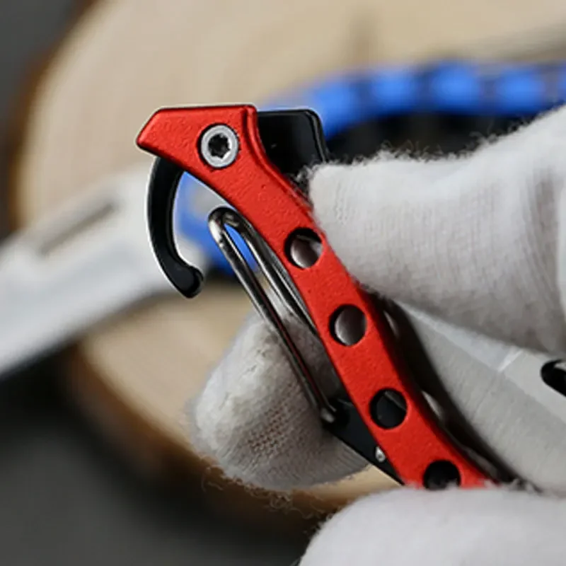 Folding Pocket Knife EDC Survival Knives Hunting Camping Blade Multi Outdoor Keychain Knife Tools - view 3