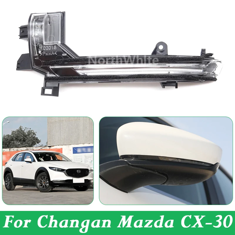 

Car Rearview Mirror Indicator Lamp Wing Door Side Mirror Turn Signal Light For Changan Mazda CX-30