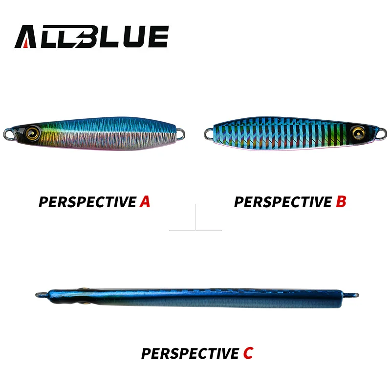 ALLBLUE KAIDO Cuchara Jigging Metálica – Ideal para Pesca de Altura - imagen 4