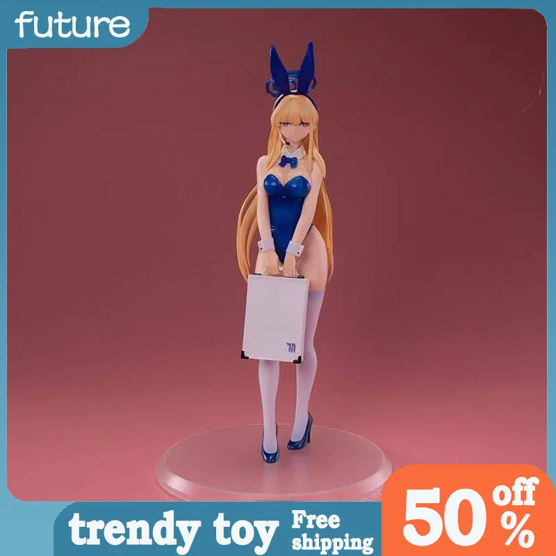 

22cm Azur Lane Beautiful Girl Figure Asuma Toki Bunny Girl Anime Collectible Model Desktop Ornaments Holiday Gifts Children Toys