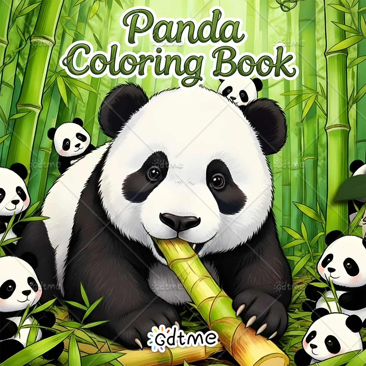 Panda Coloring Book for Adults Featuring Cute Cozy Daily Activities for Relaxation (Cozy Spaces Coloring)