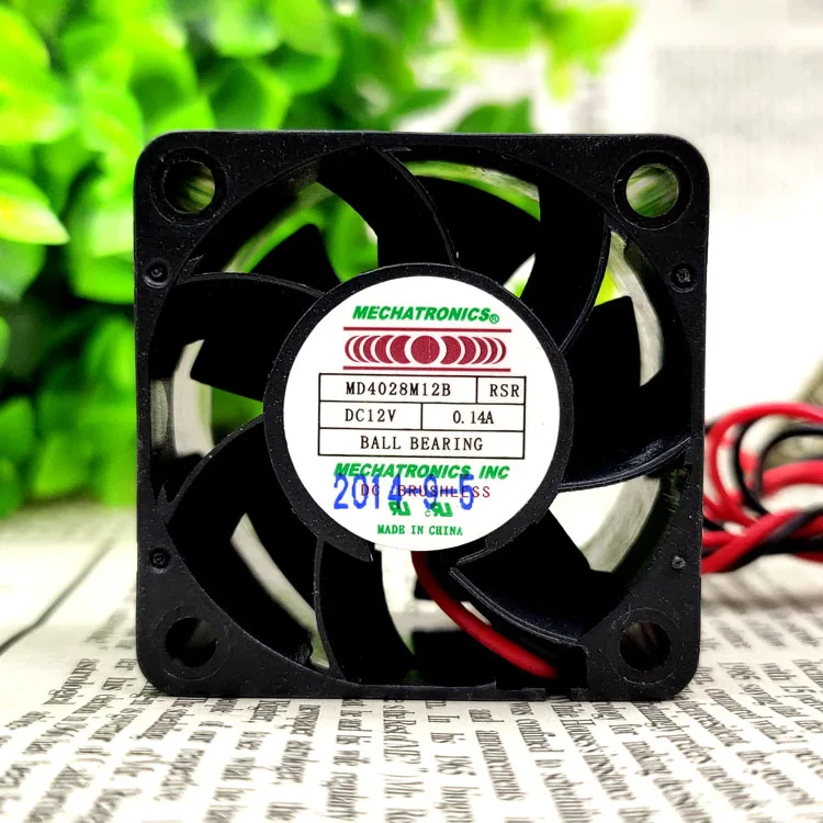 MECATRÔNICA MD4028M12B 4028 12V 0.14A 4 CENTÍMETROS VENTILADOR de REFRIGERAÇÃO
