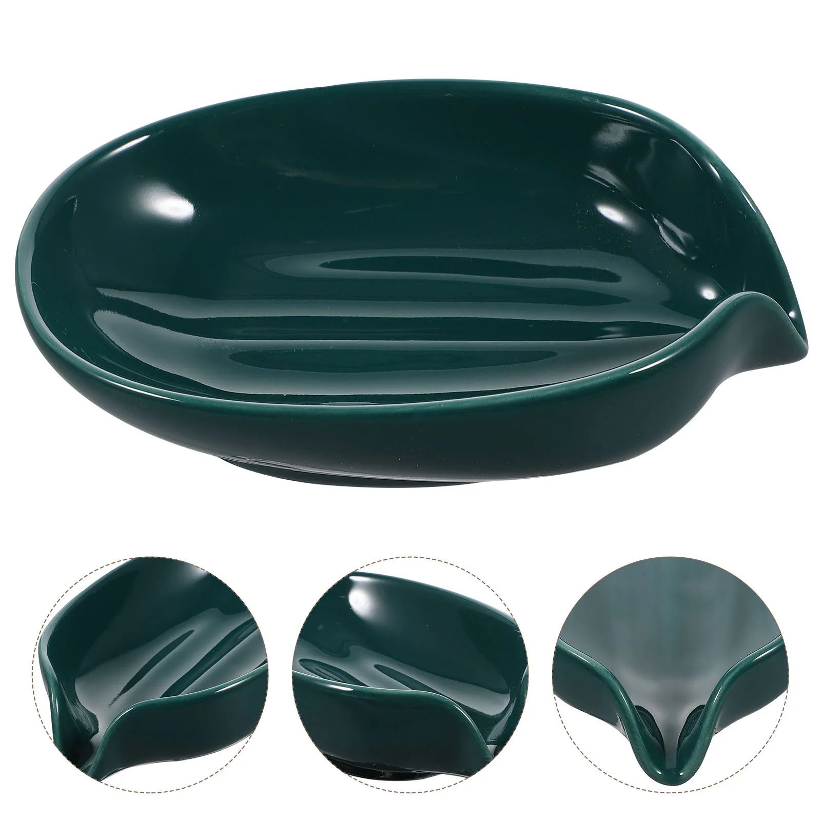 

Ceramic Dish Storage Drying Bathroom Holder Holder For Home Toilet Storage Tray Soap Self Draining Soap Tray Dish Decor