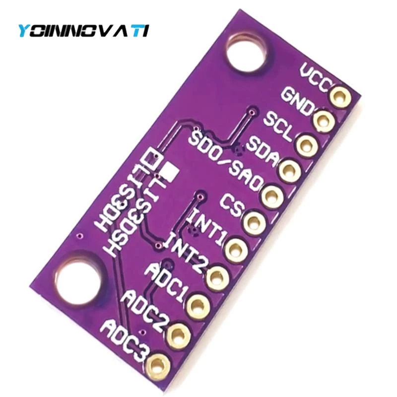 LIS3DSH high-resolution three-axis accelerometer triaxial accelerometer module