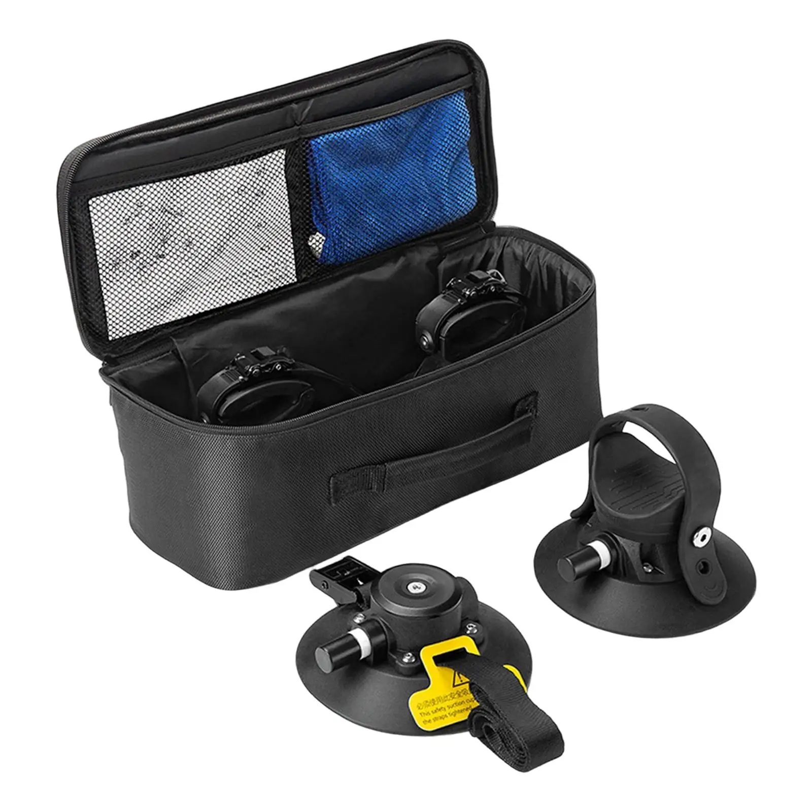 

Car Roof Suction Cup Bike Rack Premium Aluminium Alloy Quick Install Bicycle Carrier for Family Adventure