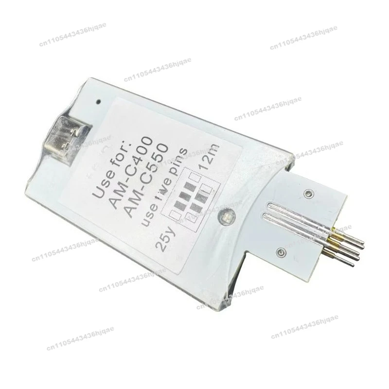 AM-C400 T08N T08Q Cartridge and C9372 Maintenance Cartridge Chip Resetter for C550 Printer