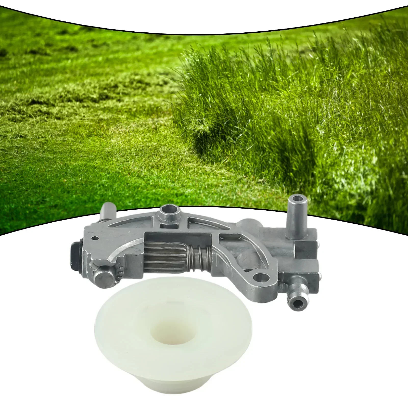 Oil Drive Pump Worm Gear Kit For Chinese Chainsaw 5200 4500 5800 52cc 45cc 58cc Gasoline Chainsaw Spare Part