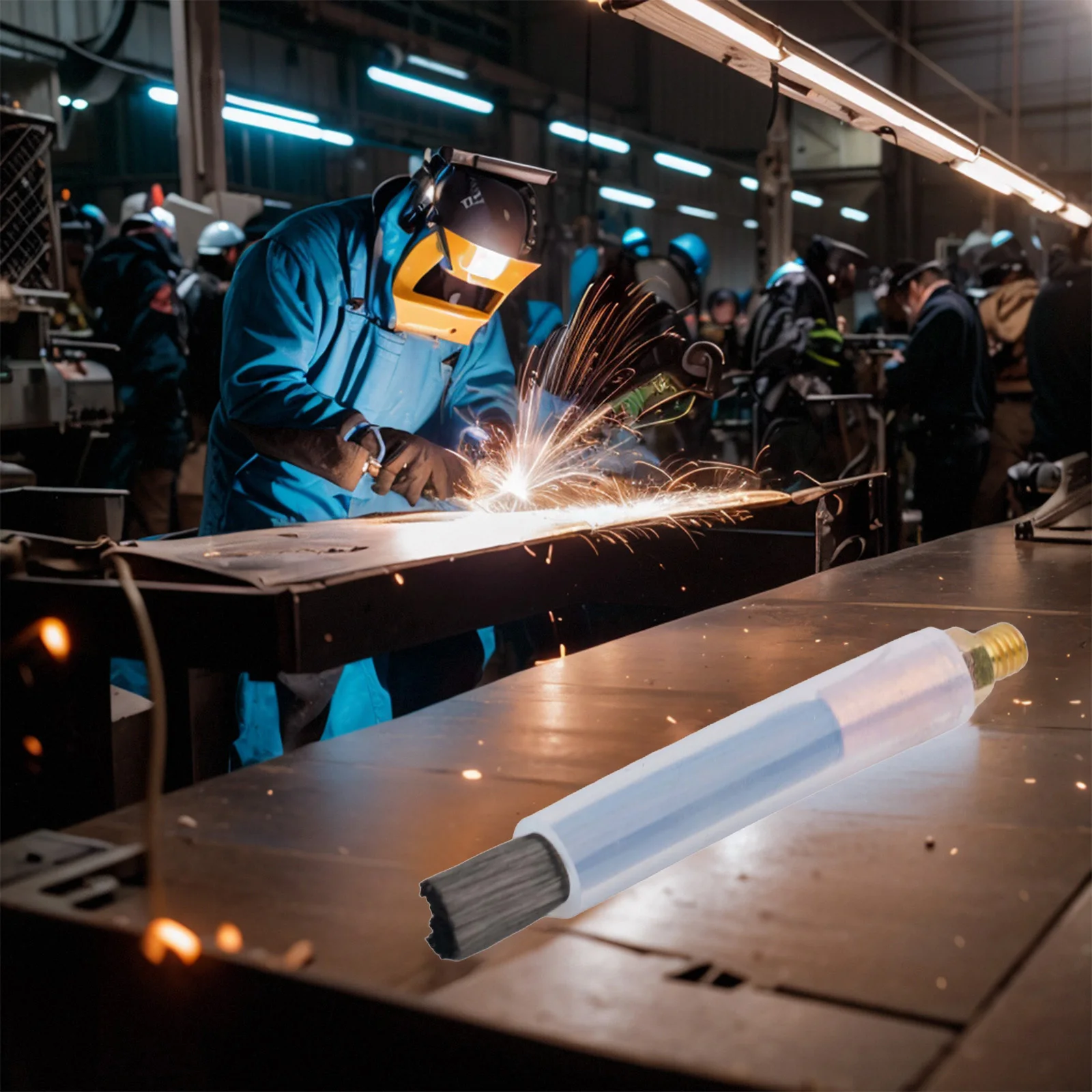 Fibre Weld Thread M MIG Passivate Polish Fibre Weld Cleaning Brush Cleaning Brush Improved Cleaning Efficiency