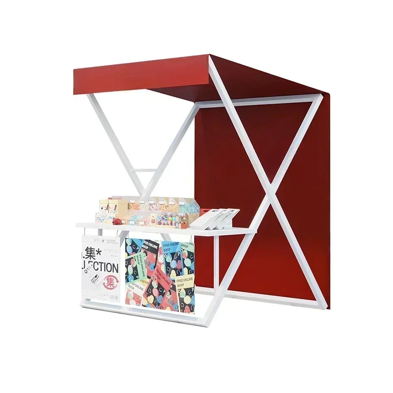 

Night market stall table floor stall promotion shelf mall activity foldable booth display market mobile booth rack