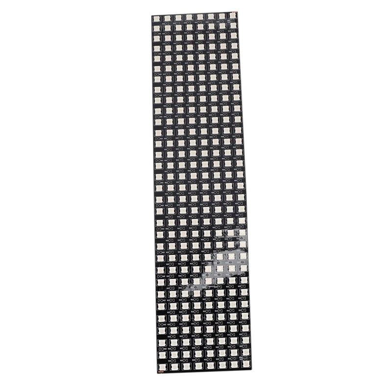 2X لوحة مصفوفة LED، WS2812B RGB 832 بكسل شاشة عرض LED رقمية مرنة قابلة للعنونة بشكل فردي