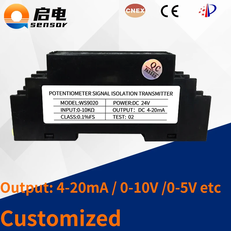 Potentiometer Signal Isolation Transmitter  No products