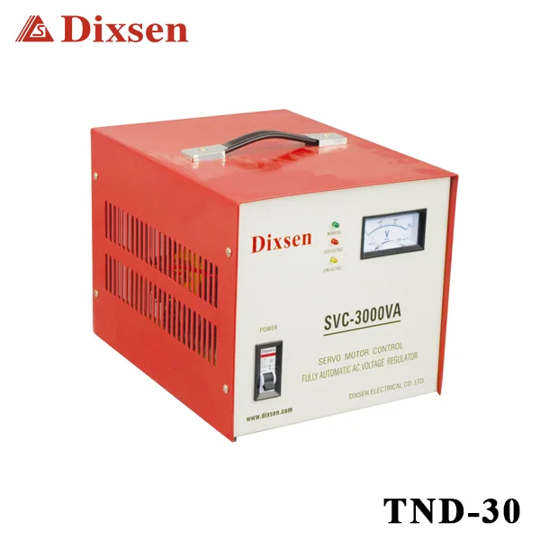 Single phase high accuracy tnd voltage regulator servo voltage stabilizer