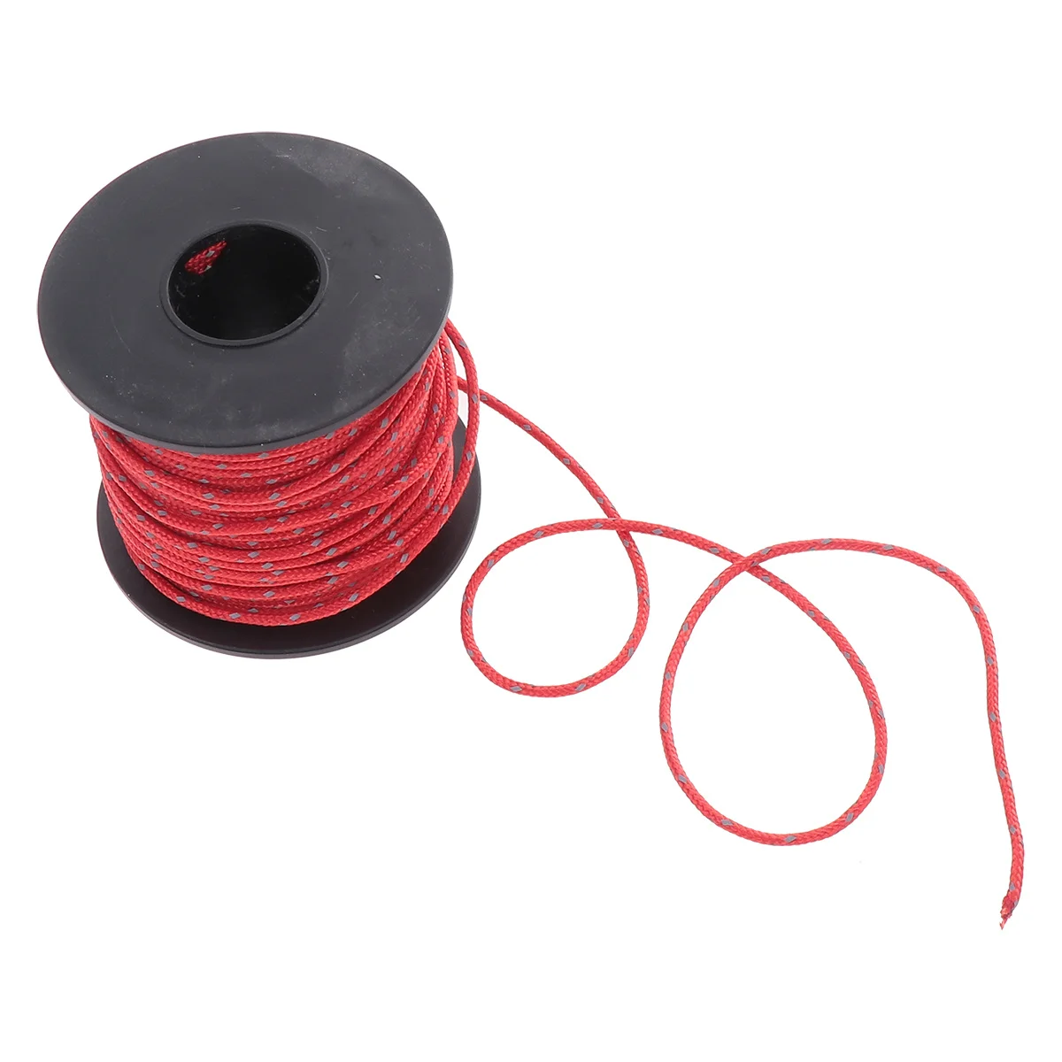 

31M 2.1mm Camping Reflective Cord Strong Lightweight Tent Rope for Hiking Mountaineering Portable Safety Gear Red