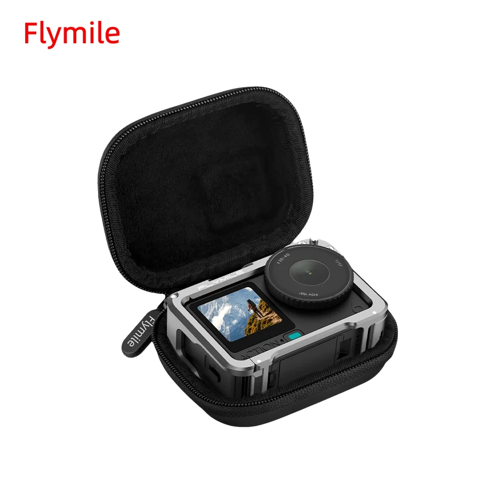 

Flymile Action 6 Cage Storage Case Carrying Bag for DJI OSMO Action 6 Accessories Protective Frame Handbag Portable Travel Box