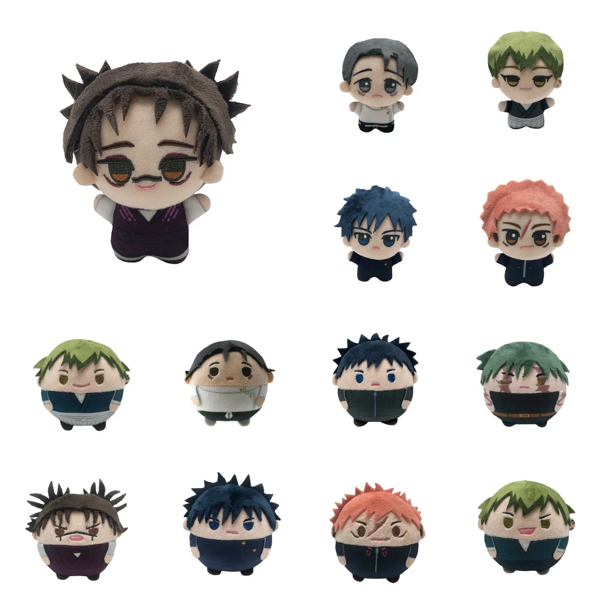 Llavero de Peluche Jujutsu Kaisen de 10 cm, Muñecos de Peluche, Juguetes de Peluche, Fushiguro Megumi, Itadori Yuji, Okkotsu Yuta, Zenin Naoya, Choso