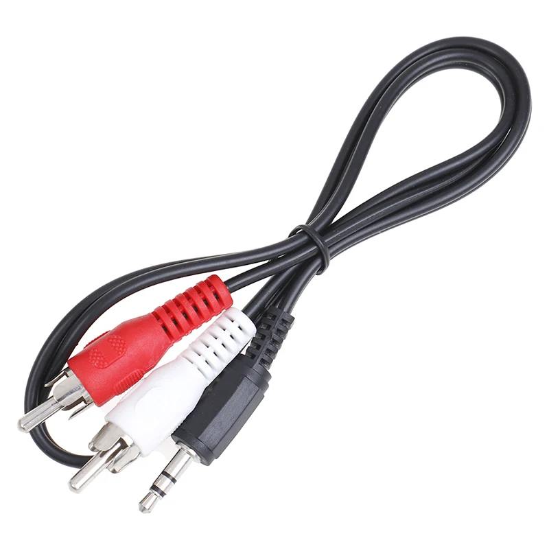3,5mm Klinkenstecker auf 2 Stereo-Klinkenstecker Audio-Lautsprecher-Adapterkabel