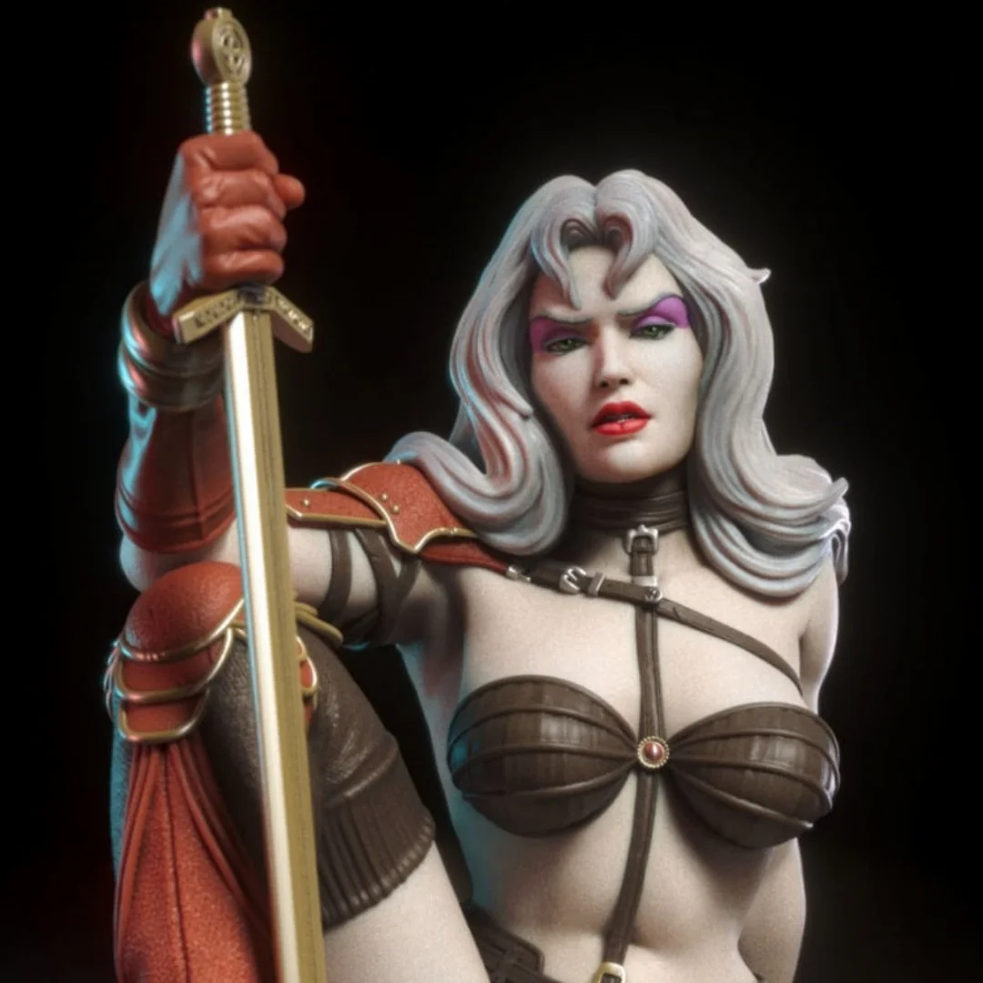 

1/24 Scale Resin Figure Model Kit Sexy queen sitting posture Nsfw Two versions Unassembled and Unpainted 3D printing DIY toy 131