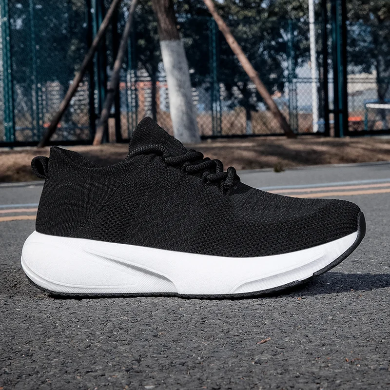 

2026 New Men Women Mesh Breathable Casual Sports Shoes Slip on Platform Sneakers Unisex Walking Sock Shoes Zapatillas De Hombre