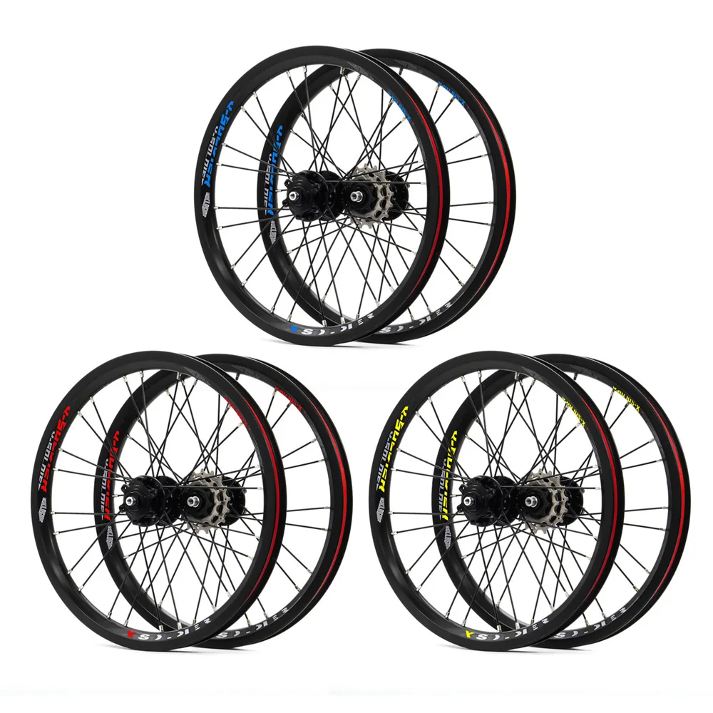 

Chooee Bicycle wheels 16 inch foldable Disc brake Bike rims aluminium alloy wheelset Cycling Accessories Parts