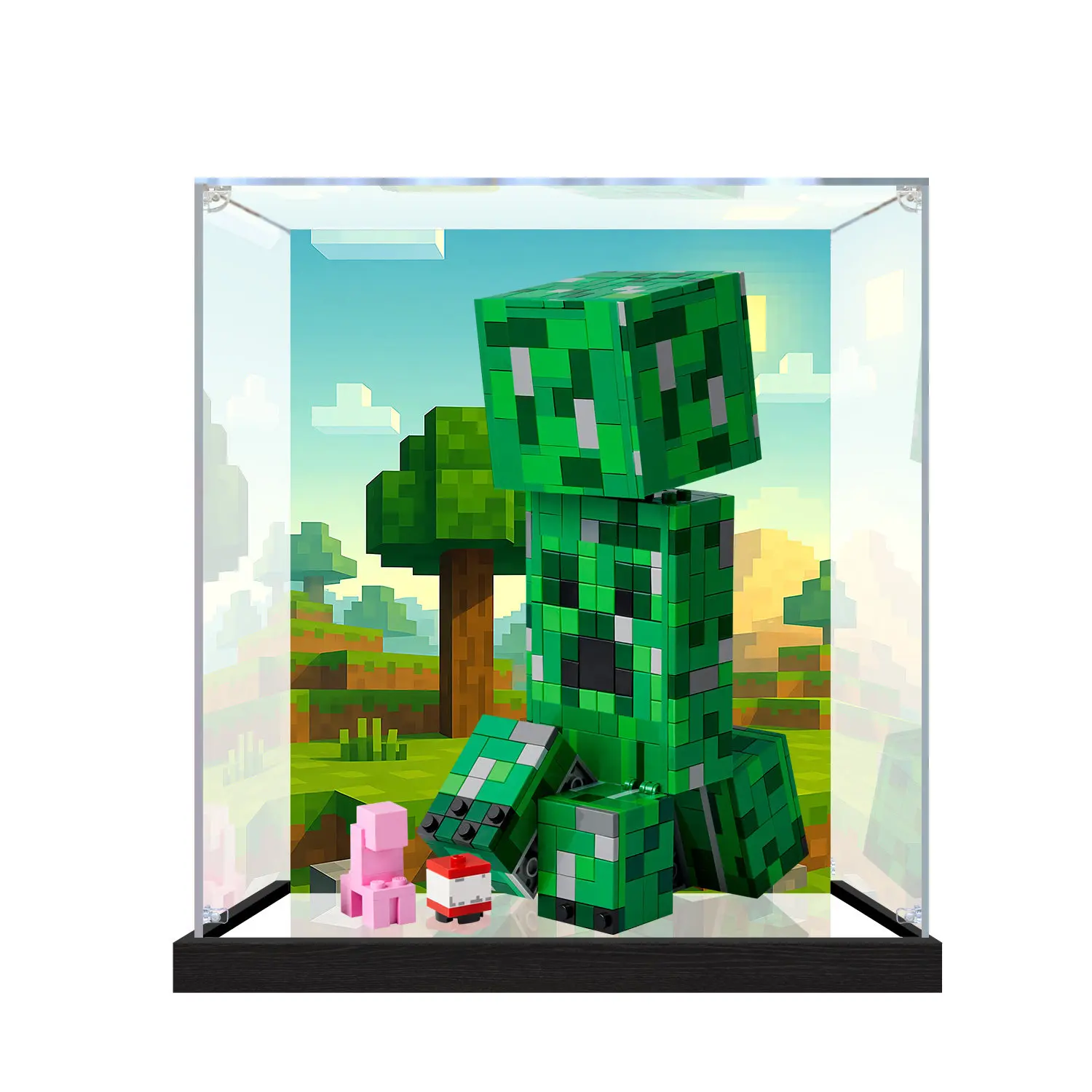 New Suitable for Lego 21276 Acrylic Display Case Building Blocks Model, Dustproof Transparent Showcase Box, 21276 Display Case - view 3