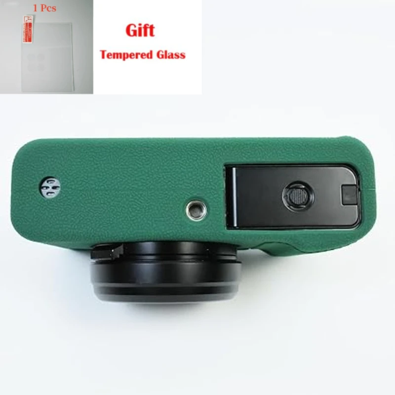 

Silicone Cover Camera Sleeve Body Skin Protective Case For FUJIFILM Fuji x100VI camera bag x100vi + free tempered film