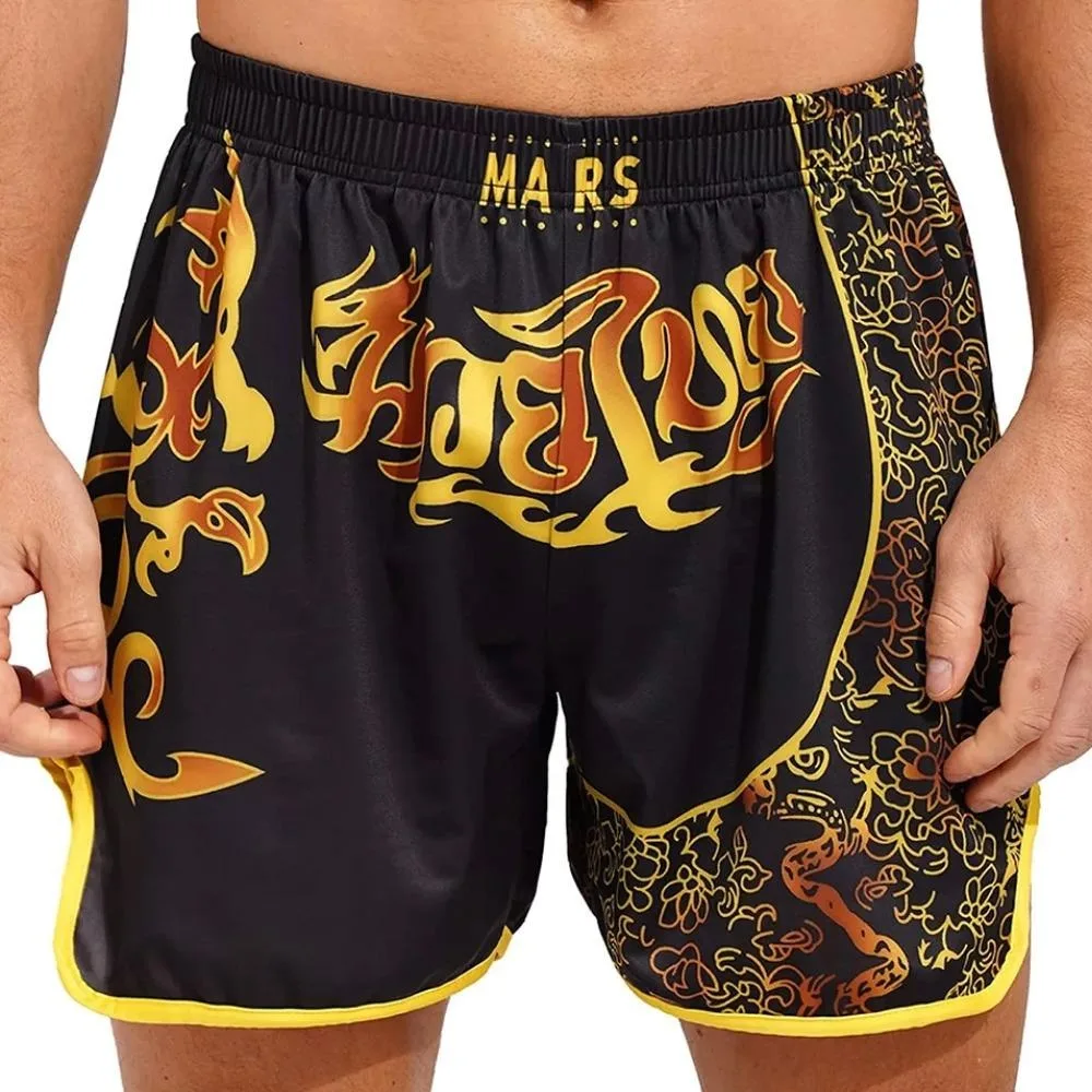 Men\'s Boxers of Muay Thai Shorts Sports MMA Fighting Training  Short Pants