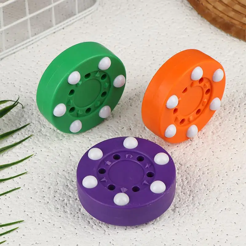 [J] Inline Roller Hockey Training Puck With 6 Balls For Street Hockey Skate Practice Passing Skill Builder view 5