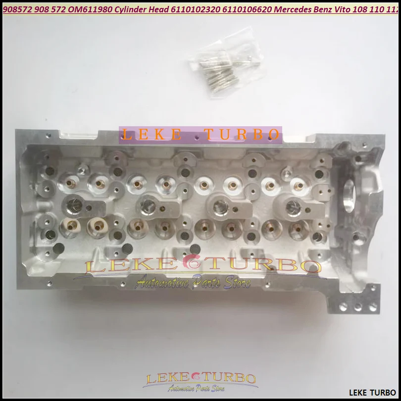 908 572 908572 OM611.980 OM611.981 OM611.987 Cylinder Head For Mercedes Benz Vito 110 112 Sprinter 2.0 2.2 6110106620 6110106720