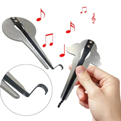 Ethnic Russian Mouth Harp Folk Musical Morsing Jaw Harps Mouth Harp Hand Percussion Instrument for Music Lovers Beginners