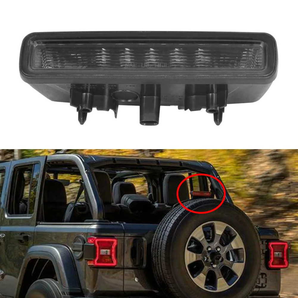 

For Jeep Wrangler JL 2018 2019 2020 Car LED 3rd Additional Brake Light High Mount Stop Light