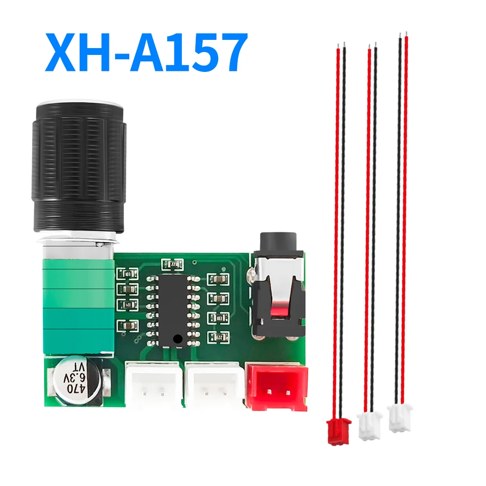 XH-A154 صغير PAM8403 مضخم رقمي مجلس 3 واط * 2 تيار مستمر 5 فولت ستيريو الصوت أمبير 3 دبوس محطة مع التحكم في مستوى الصوت ل مكبر صوت كمبيوتر محمول