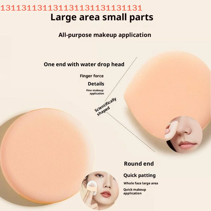 إسفنجة أساس للمكياج على شكل دمعة ملونة لبودرة الأساس نفث لا تأكل مسحوق ماكياج نفخة أدوات ماكياج الملحقات