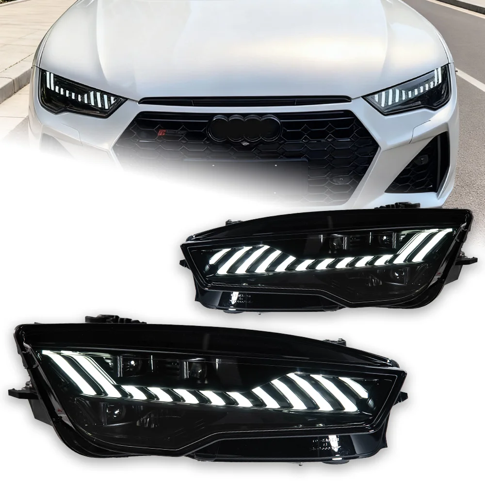 Headlight For Audi A7 LED Headlights 2011-2018 RS7 Head Lamp Car Styling DRL Signal Projector Lens Automotive Accessories